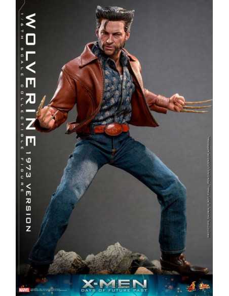 es::X-Men Días del futuro pasado Figura Movie Masterpiece 1/6 Wolverine (1973 Version) Hot Toys 30 cm