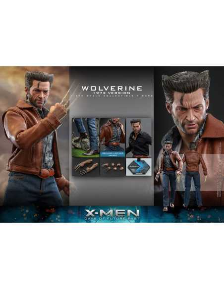 es::X-Men Días del futuro pasado Figura Movie Masterpiece 1/6 Wolverine (1973 Version) Hot Toys 30 cm