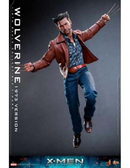 es::X-Men Días del futuro pasado Figura Movie Masterpiece 1/6 Wolverine (1973 Version) Hot Toys 30 cm