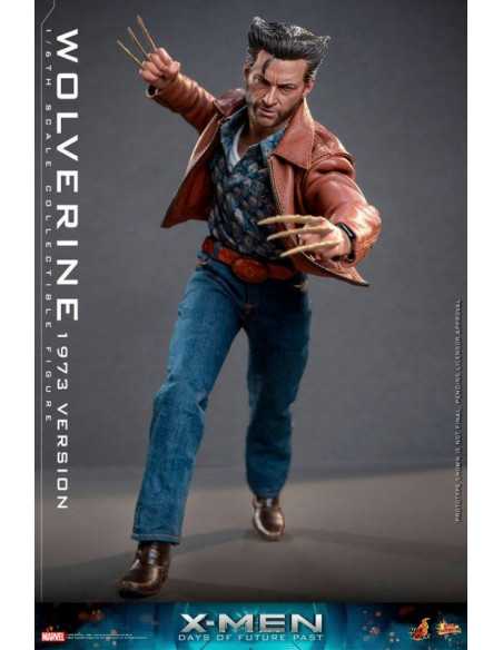 es::X-Men Días del futuro pasado Figura Movie Masterpiece 1/6 Wolverine (1973 Version) Hot Toys 30 cm