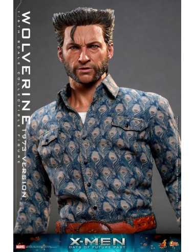 es::X-Men Días del futuro pasado Figura Movie Masterpiece 1/6 Wolverine (1973 Version) Hot Toys 30 cm