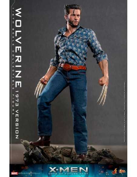 es::X-Men Días del futuro pasado Figura Movie Masterpiece 1/6 Wolverine (1973 Version) Hot Toys 30 cm