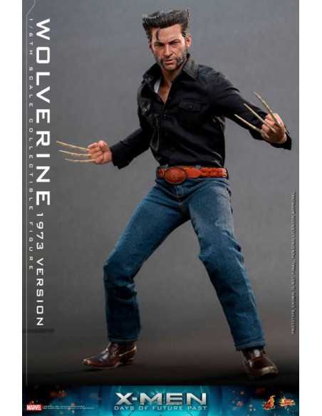 es::X-Men Días del futuro pasado Figura Movie Masterpiece 1/6 Wolverine (1973 Version) Hot Toys 30 cm