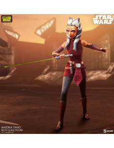 es::Star Wars The Clone Wars Figura 1/6 Ahsoka Tano 27 cm 2