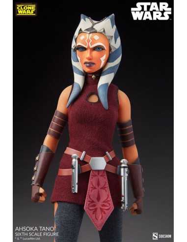 es::Star Wars The Clone Wars Figura 1/6 Ahsoka Tano 27 cm