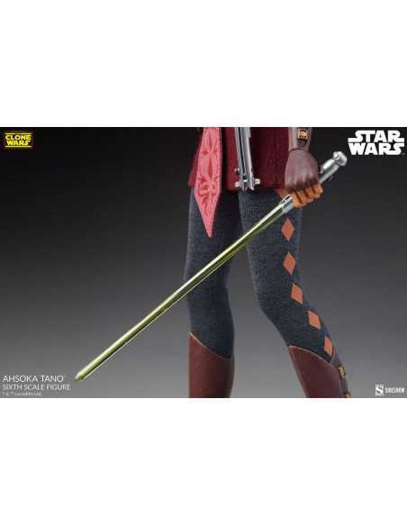 es::Star Wars The Clone Wars Figura 1/6 Ahsoka Tano 27 cm