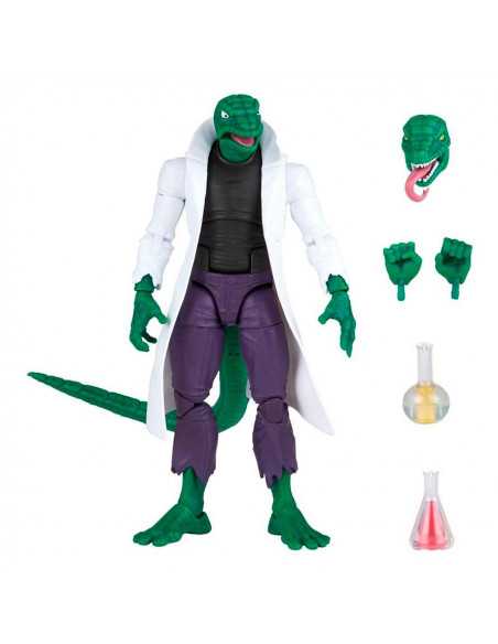 es::Marvel Legends Spider-man Retro Figura The Lizard 15 cm es::Marvel Legends Spider-man Retro Figura The Lizard 15 cm