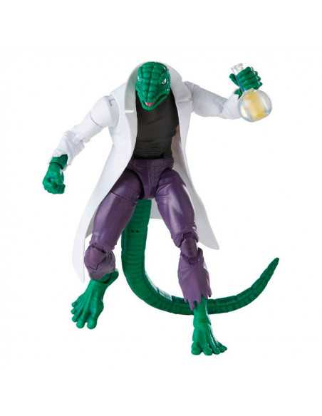 es::Marvel Legends Spider-man Retro Figura The Lizard 15 cm es::Marvel Legends Spider-man Retro Figura The Lizard 15 cm