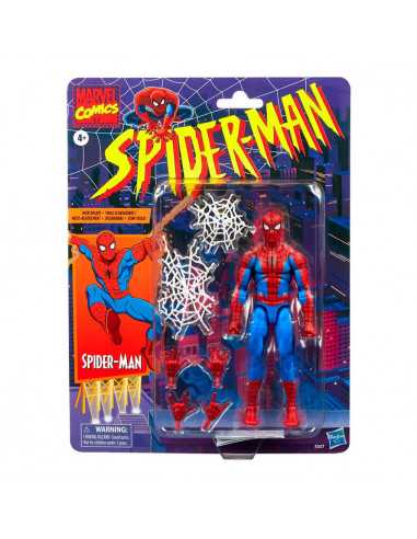 es::Marvel Legends Spider-man Retro Figura Cell Shaded Spider-man 15 cm