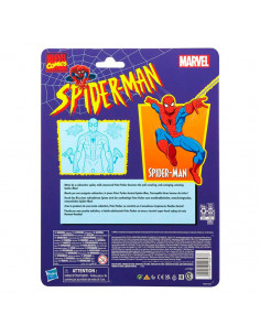 es::Marvel Legends Spider-man Retro Figura Cell Shaded Spider-man 15 cm 2
