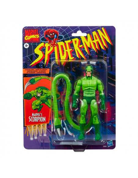 es::Marvel Legends Spider-man Retro Figura Scorpion 15 cm