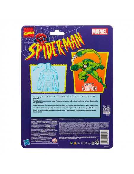 es::Marvel Legends Spider-man Retro Figura Scorpion 15 cm