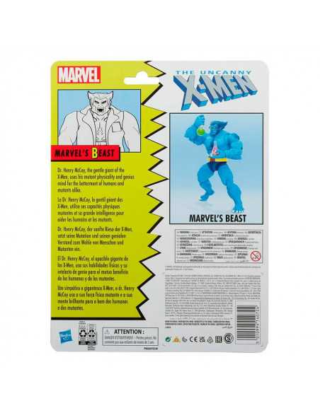 es::Marvel Legends Figura Retro Beast The Uncanny X-Men 15 cm