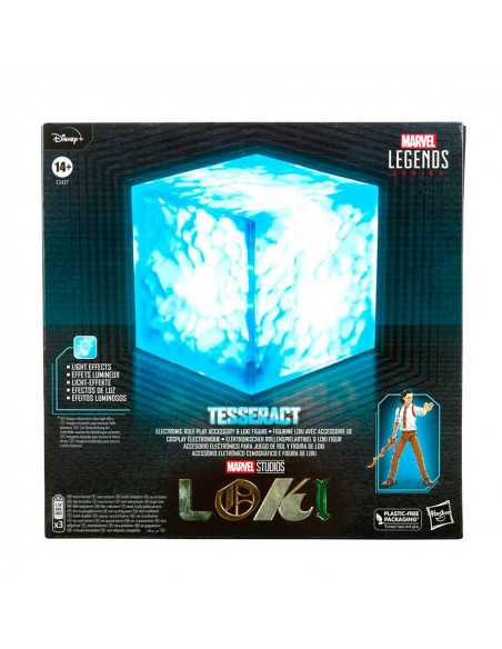 es::Loki Marvel Legends Réplica Role-Play 1/1 Tesseract con Figura Loki 15 cm