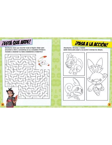 es::Pokémon Comictivity. Libro de actividades oficial 