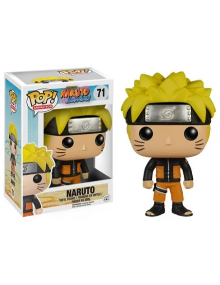 es::Naruto Shippuden POP! Animation Vinyl Figura Naruto 9 cm