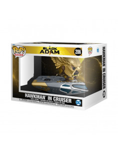 es::Black Adam Funko POP! Rides Super Deluxe Hawkman in Cruiser 15 cm 9 cm 2