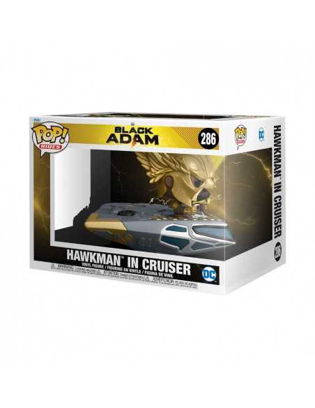 es::Black Adam Funko POP! Rides Super Deluxe Hawkman in Cruiser 15 cm 9 cm