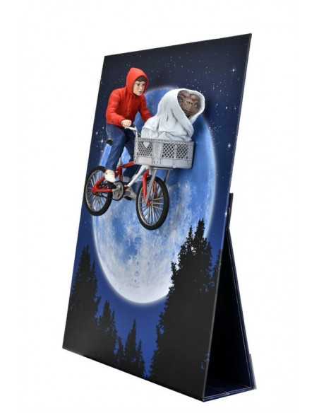 es::E.T. El Extraterrestre Elliott & E.T. on Bicycle 40th Anniversary 17 cm