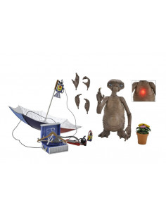 es::E.T. El Extraterrestre Figura Deluxe Ultimate E.T. with LED Chest 12 cm