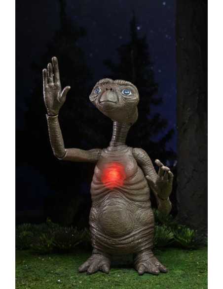 es::E.T. El Extraterrestre Figura Deluxe Ultimate E.T. with LED Chest 12 cm