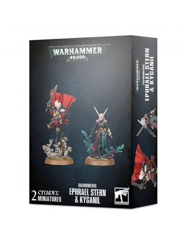 es::Ephrael Stern, la Daemonífuga, y Kyganil - Warhammer 40.000
