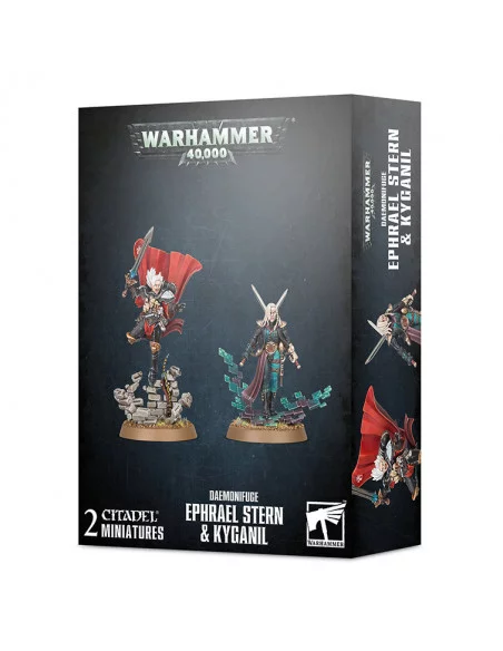 es::Ephrael Stern, la Daemonífuga, y Kyganil - Warhammer 40.000