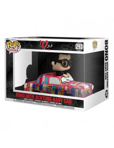 es::U2 Funko POP! Rides Super Deluxe Achtung Baby Car w/Bono 15 cm