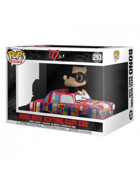 es::U2 Funko POP! Rides Super Deluxe Achtung Baby Car w/Bono 15 cm