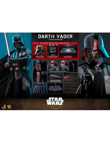 es::Star Wars Obi-Wan Kenobi Figura 1/6 Darth Vader (Deluxe Version) Hot Toys 35 cm
