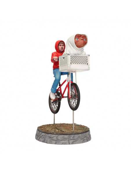 es::E.T. El Extraterrestre Figura DLX Elliot y E.T. en bicicleta 22 cm