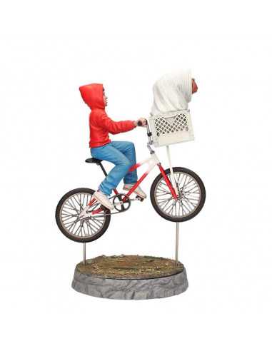 es::E.T. El Extraterrestre Figura DLX Elliot y E.T. en bicicleta 22 cm