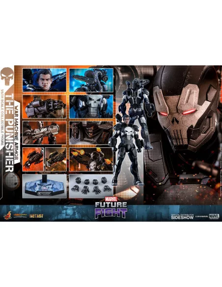 es::Marvel Future Fight Figura 1/6 The Punisher War Machine Armor 32 cm