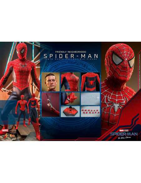 es::Spider-Man: No Way Home Figura 1/6 Friendly Neighborhood Spider-Man Hot Toys