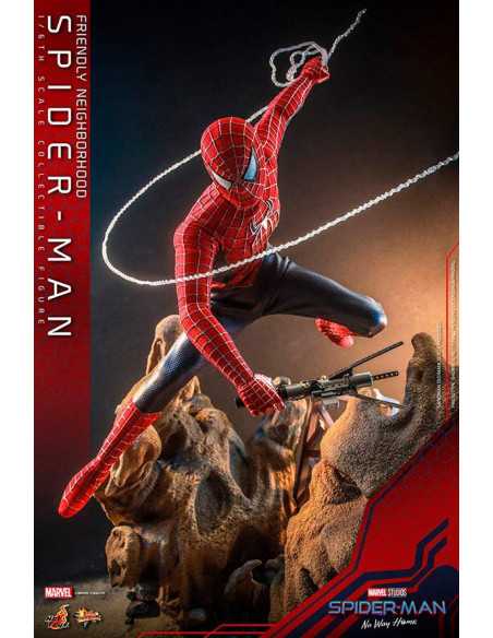 es::Spider-Man: No Way Home Figura 1/6 Friendly Neighborhood Spider-Man Hot Toys