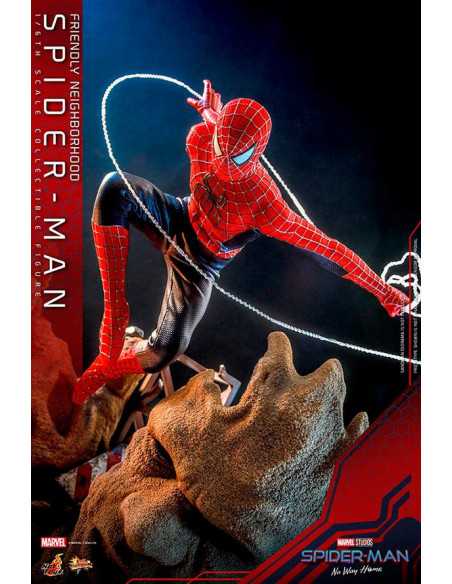 es::Spider-Man: No Way Home Figura 1/6 Friendly Neighborhood Spider-Man Hot Toys