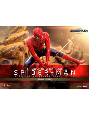 es::Spider-Man: No Way Home Figura 1/6 Friendly Neighborhood Spider-Man (Deluxe Version) Hot Toys
