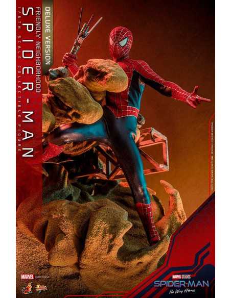 es::Spider-Man: No Way Home Figura 1/6 Friendly Neighborhood Spider-Man (Deluxe Version) Hot Toys