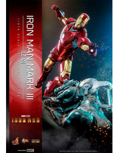 es::Iron Man Figura 1/6 Iron Man Mark III (2.0) Diecast Hot Toys 2