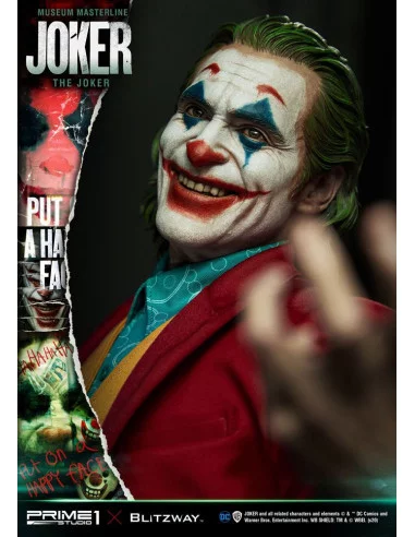 es::The Joker Estatua Museum Masterline 1/3 Joker Bonus Version 70 cm