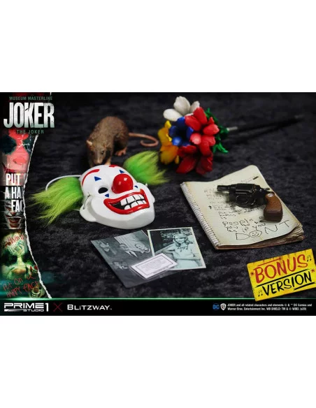 es::The Joker Estatua Museum Masterline 1/3 Joker Bonus Version 70 cm