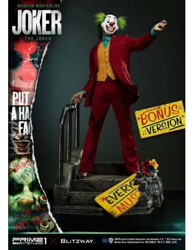 es::The Joker Estatua Museum Masterline 1/3 Joker Bonus Version 70 cm