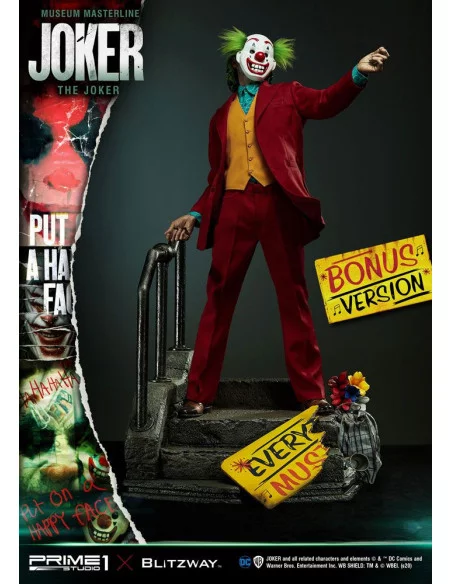 es::The Joker Estatua Museum Masterline 1/3 Joker Bonus Version 70 cm