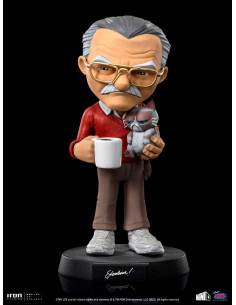 es::Stan Lee Figura Mini Co. Stan Lee with Grumpy Cat 14 cm 2