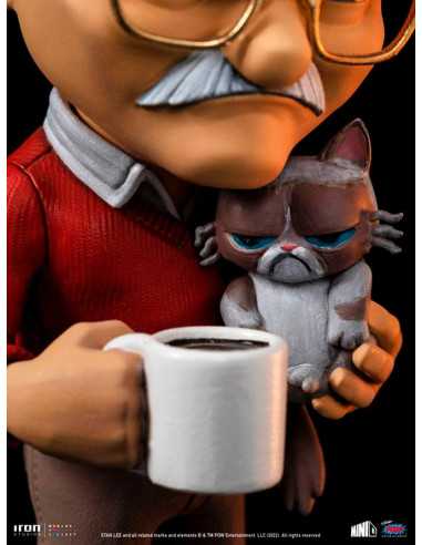 es::Stan Lee Figura Mini Co. Stan Lee with Grumpy Cat 14 cm