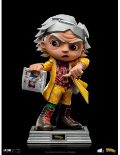 es::Regreso al Futuro II Figura Mini Co. Doc Brown 15 cm 2