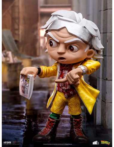 es::Regreso al Futuro II Figura Mini Co. Doc Brown 15 cm