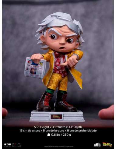es::Regreso al Futuro II Figura Mini Co. Doc Brown 15 cm