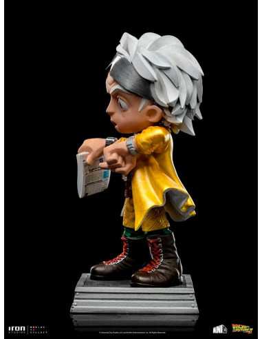 es::Regreso al Futuro II Figura Mini Co. Doc Brown 15 cm