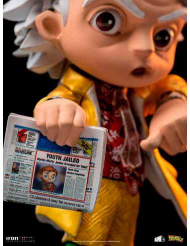 es::Regreso al Futuro II Figura Mini Co. Doc Brown 15 cm